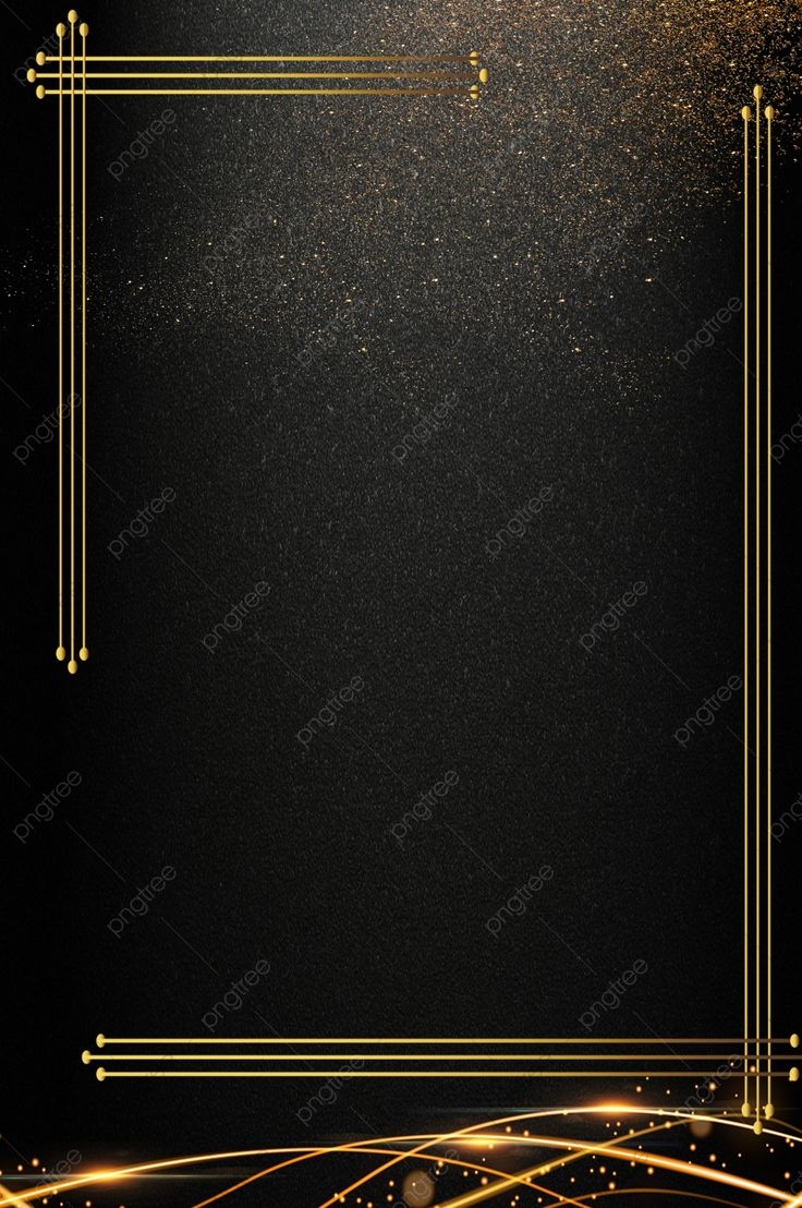 red black and gold invitation template