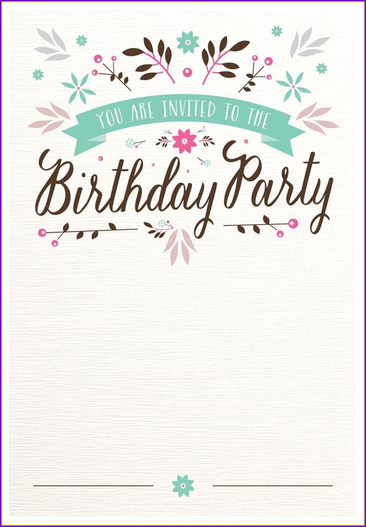Pinterest Invitations Templates