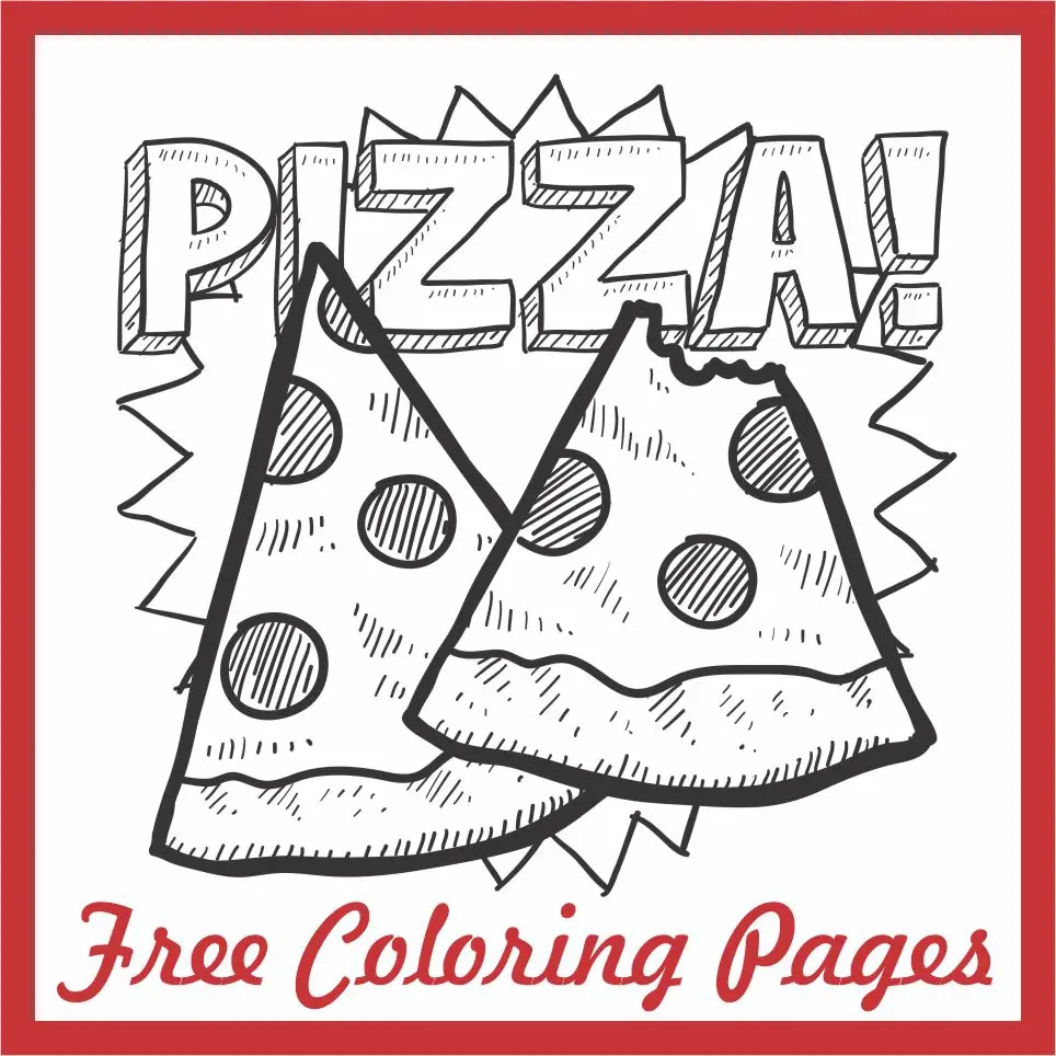 Pizza Tower Coloring Pages