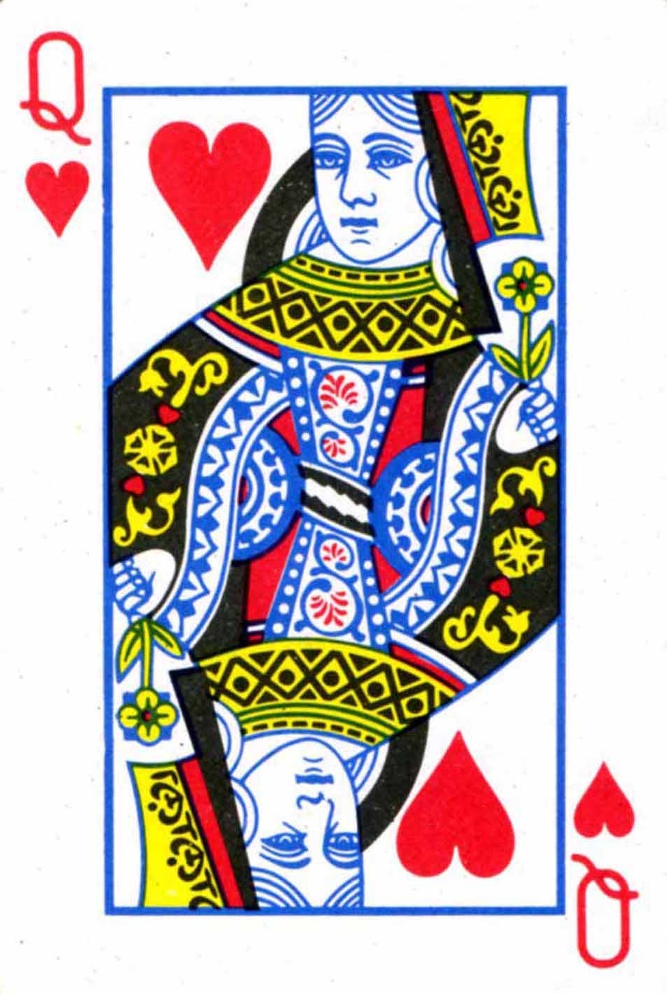Playing Cards Queen Of Hearts ClipArt Best