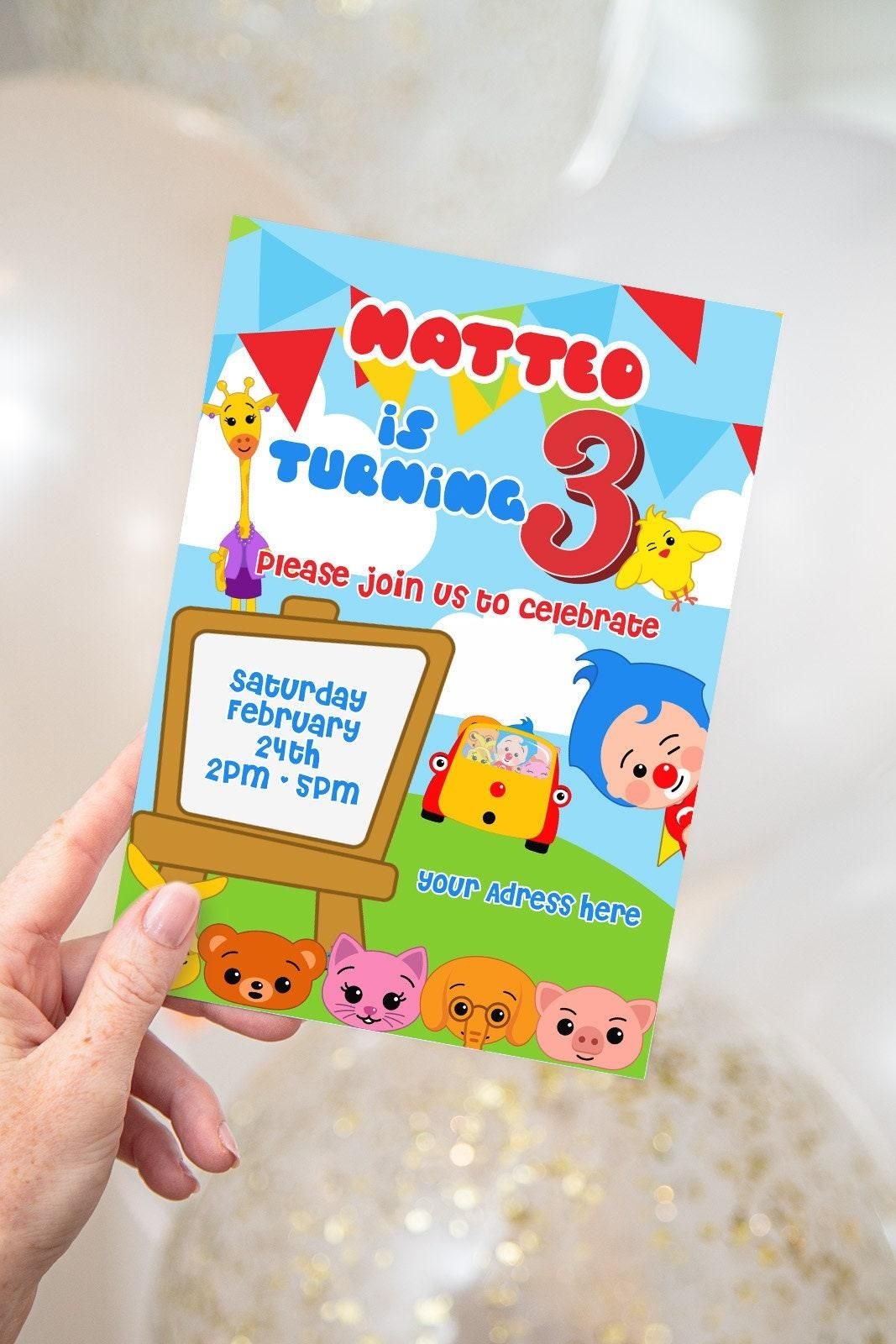 plim plim invitation template free