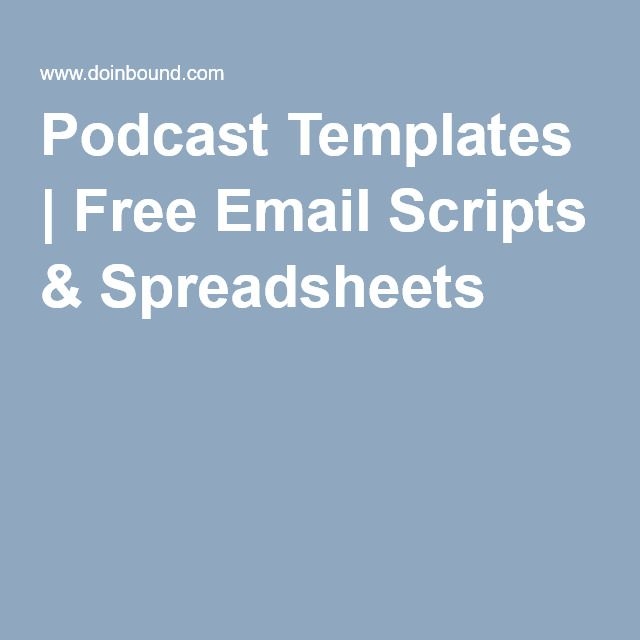 Podcast Invitation Email Template