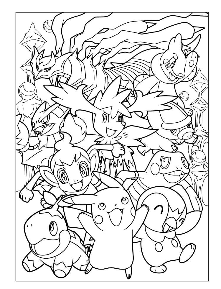 Free Printable Coloring Pages Of Pokemon