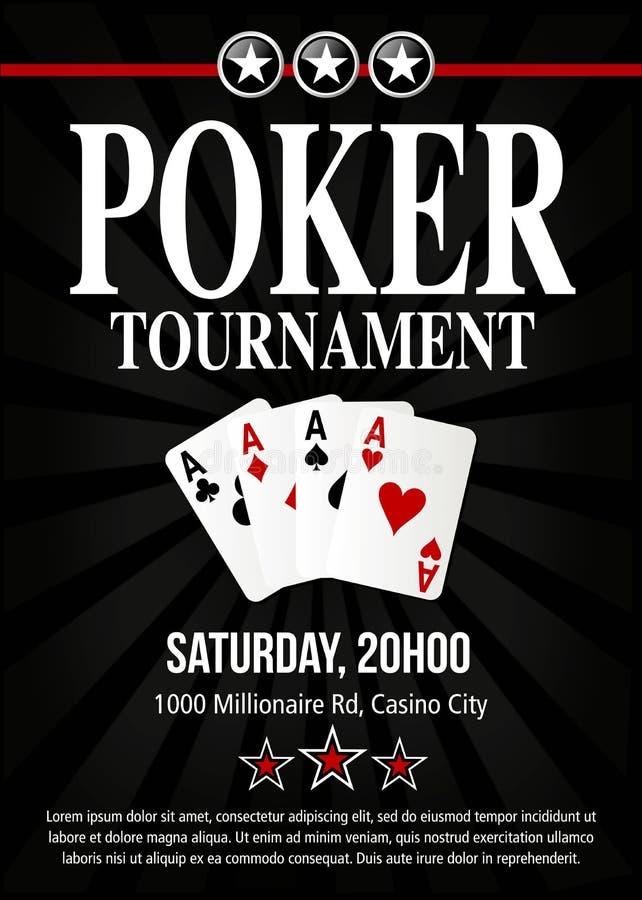 poker tournament invitation templates