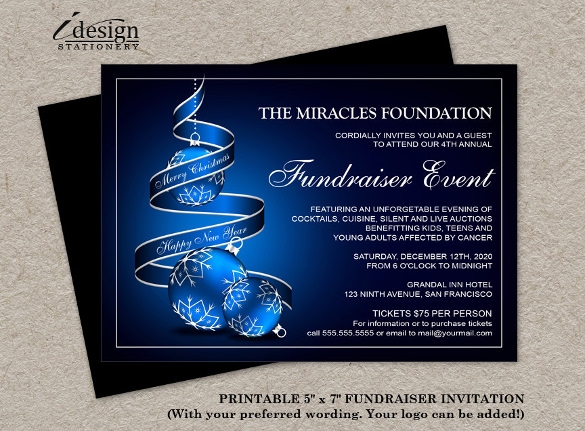 Political Invitation Template