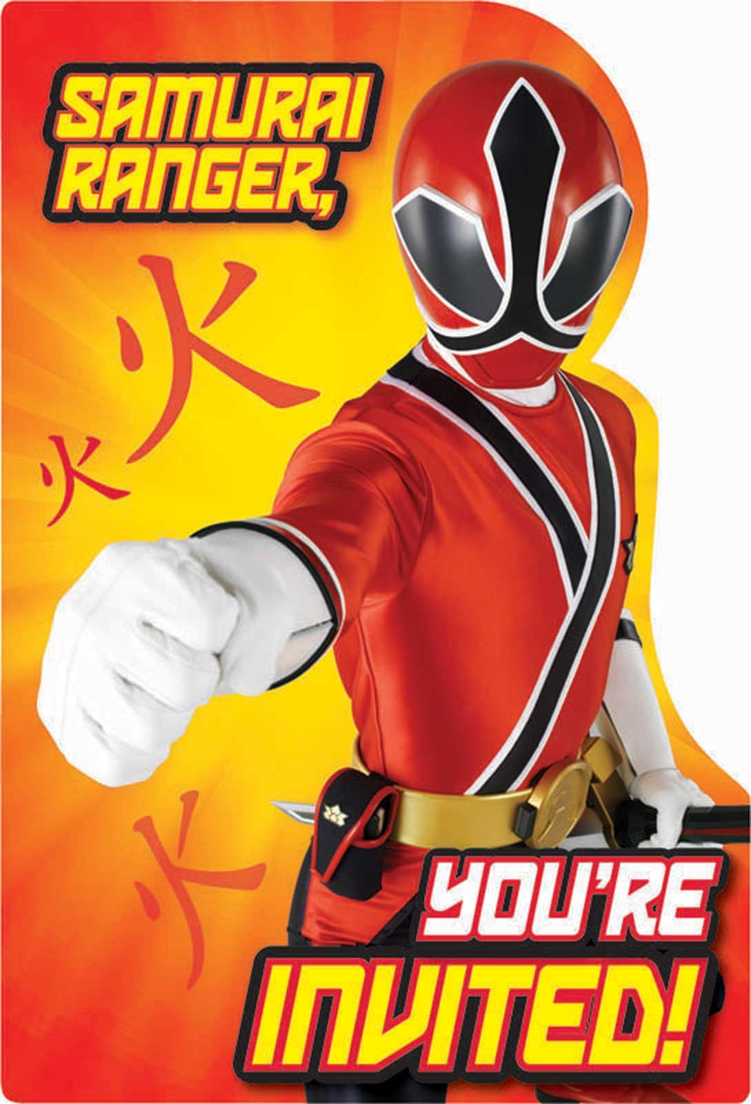 Power Rangers Birthday Invitations Template Free Templates Printable