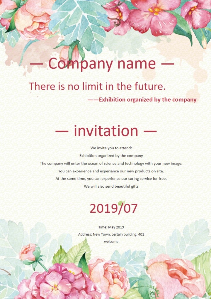 PowerPoint Party Invitation Templates