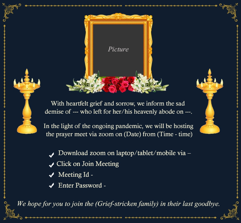 prayer meeting invite template