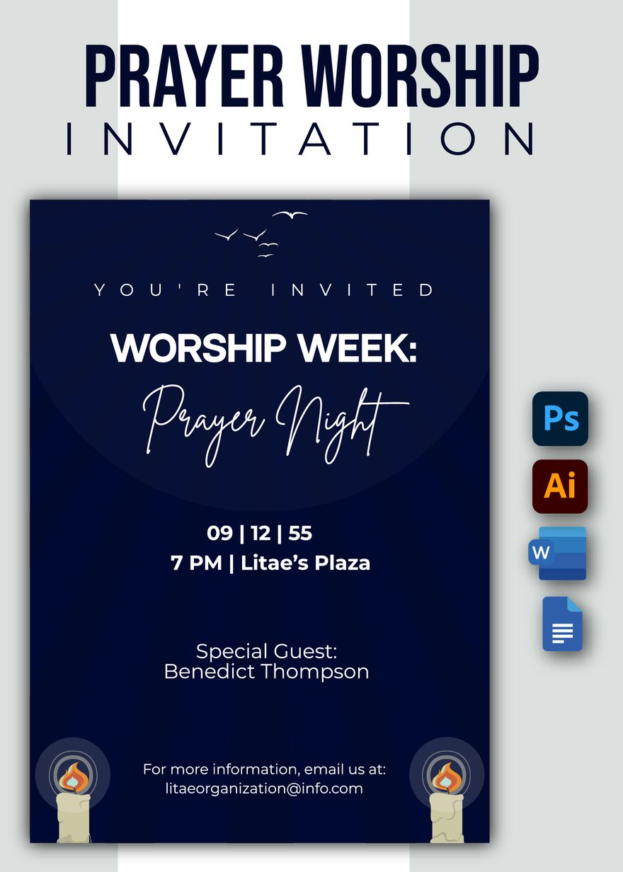 Prayer Templates In Word FREE Download Template