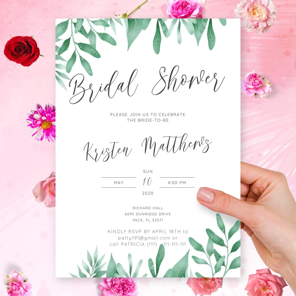 pre wedding party invitation templates
