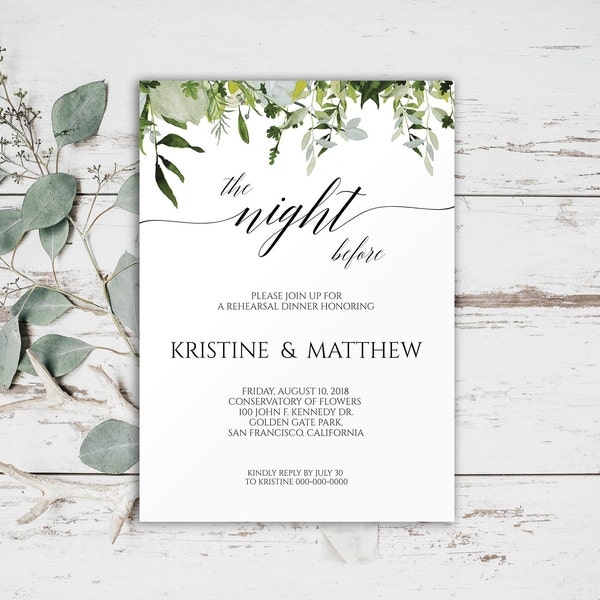 Pre Wedding Party Invitation Etsy