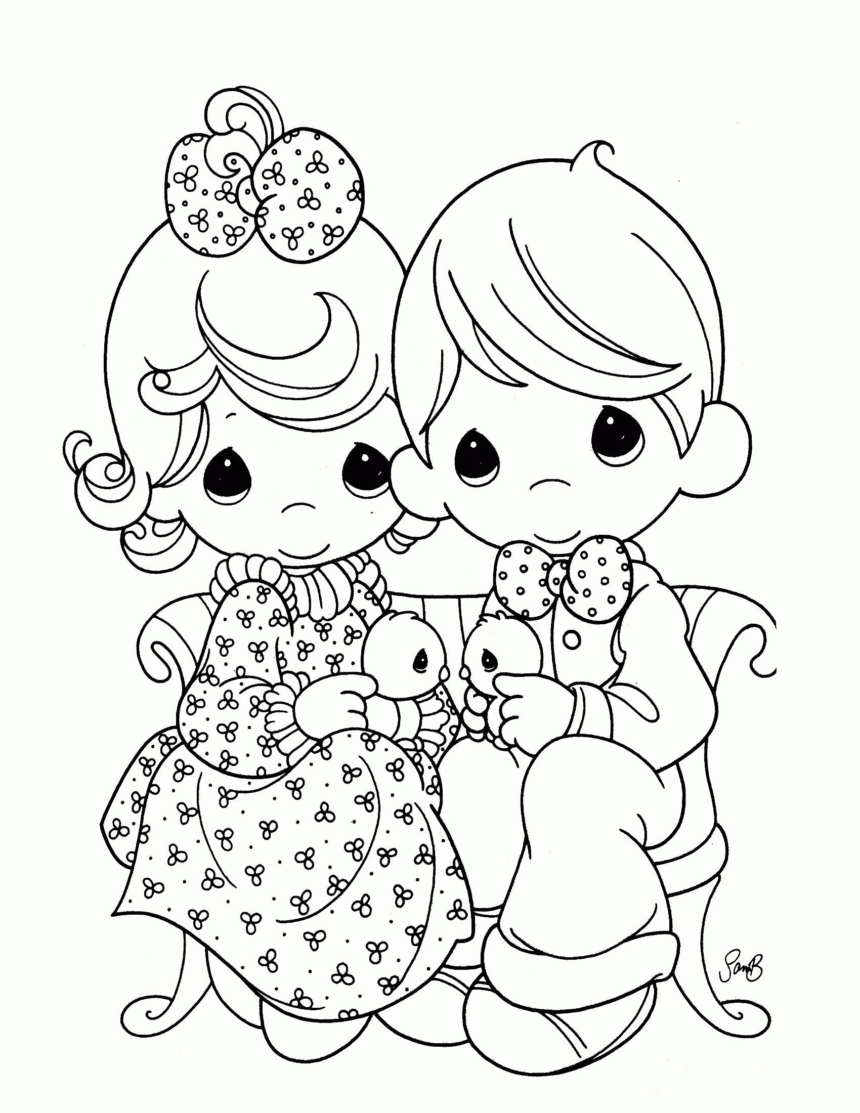 precious moments coloring pages free printable