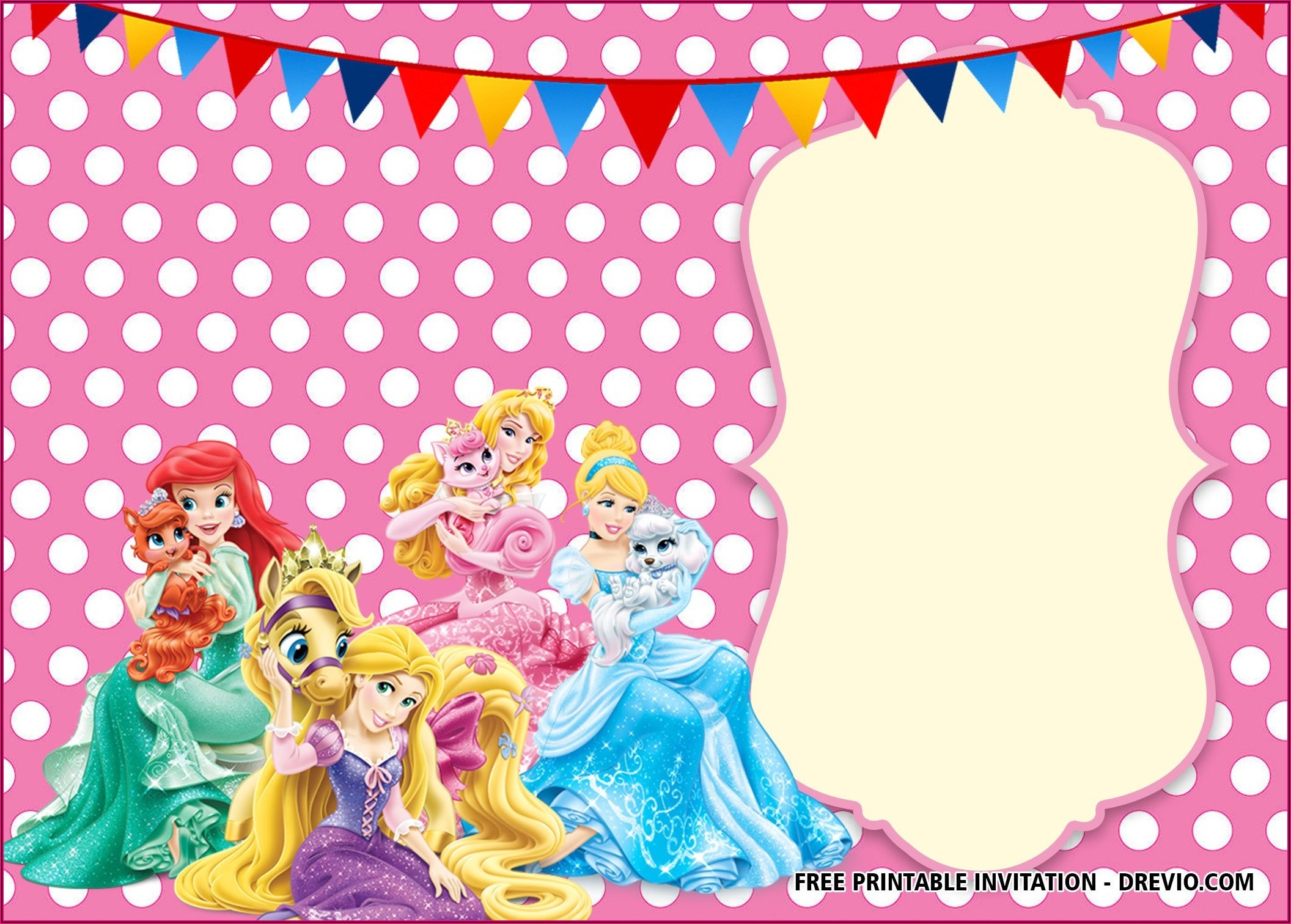 Princess Aurora Invitation Template Free Invitations Resume