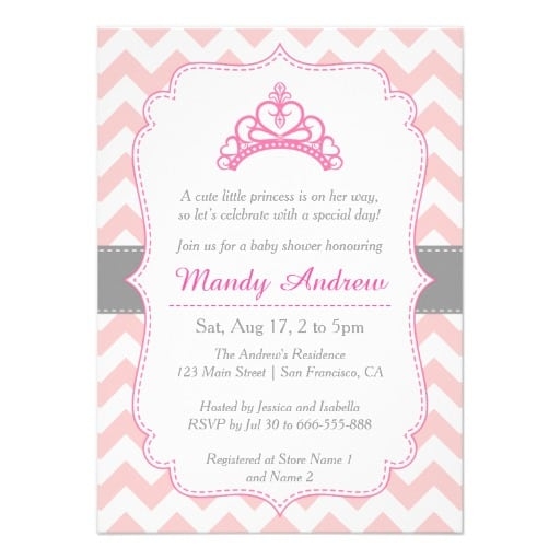 Princess Bday Invitation Template