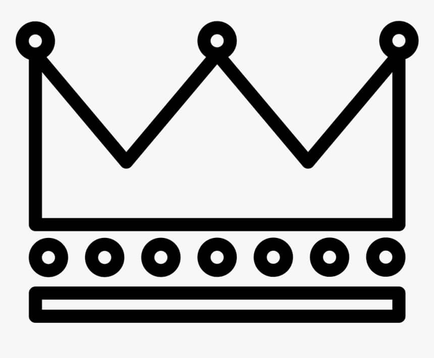 Crown Coloring Pages