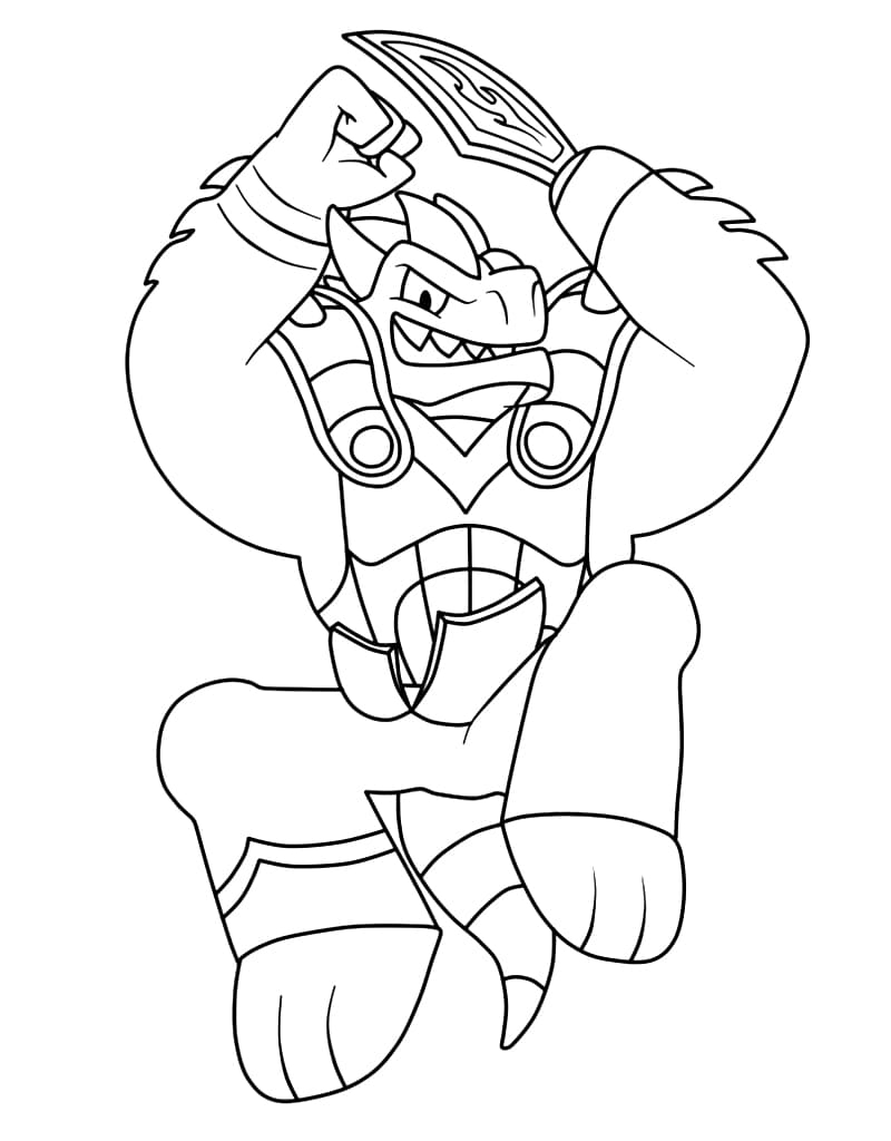 Print Goo Jit Zu Coloring Page Free Printable Coloring Pages For Kids