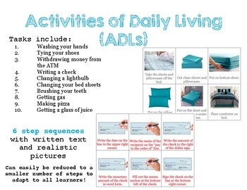 adl sequencing cards printable