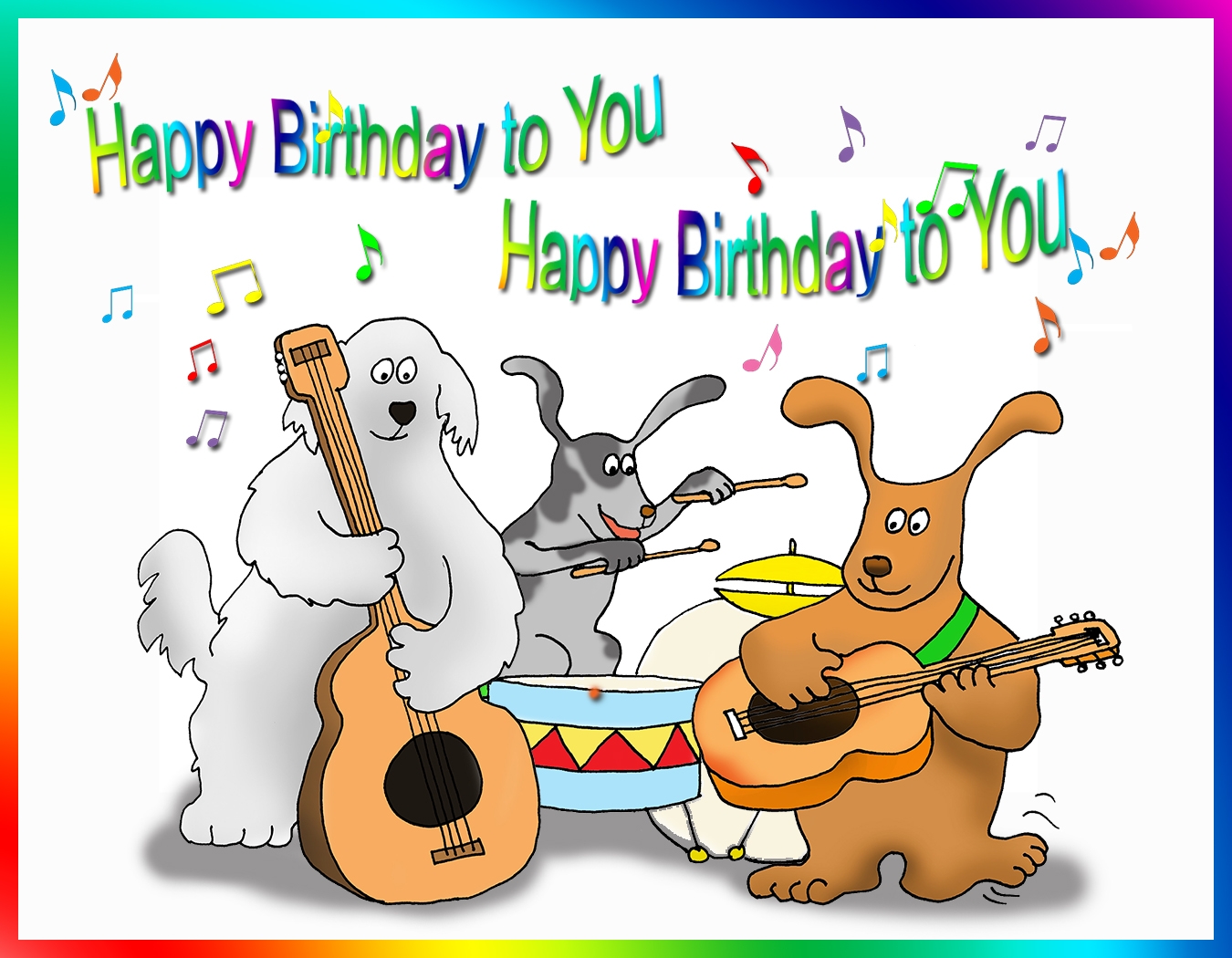 Printable Animal Birthday Cards Printable Word Searches