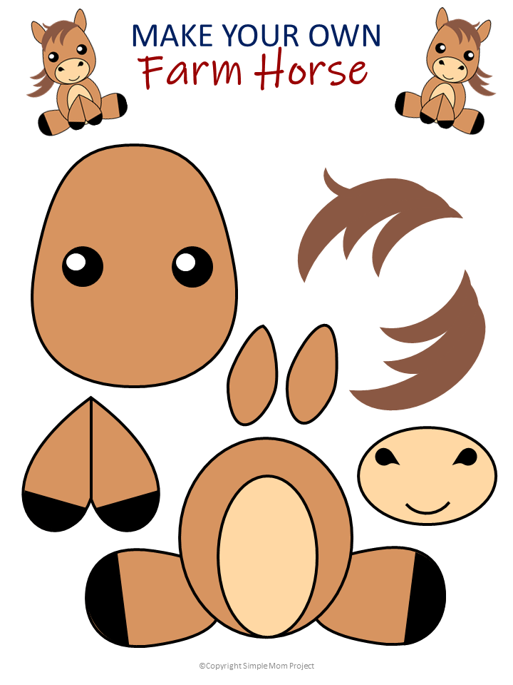 wild animal crafts printable
