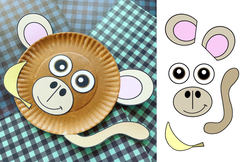 Printable Animal Crafts For Preschool The Hollydog Blog