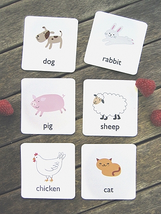 Printable Animal Flash Cards Mr Printables