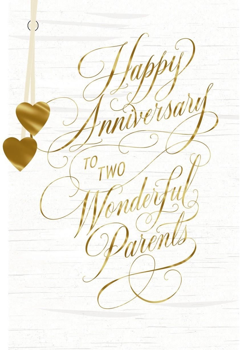 Printable Anniversary Cards For Parents Printable Anniversary Cards