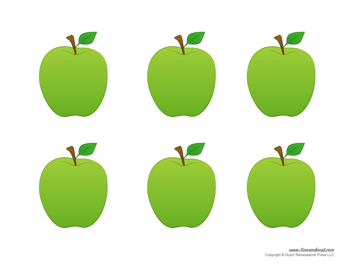 Printable Apple Templates Tim 39 s Printables