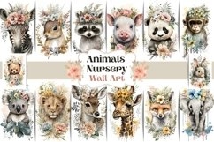 Printable Baby Animals Nuersery Wall Art 2450411 