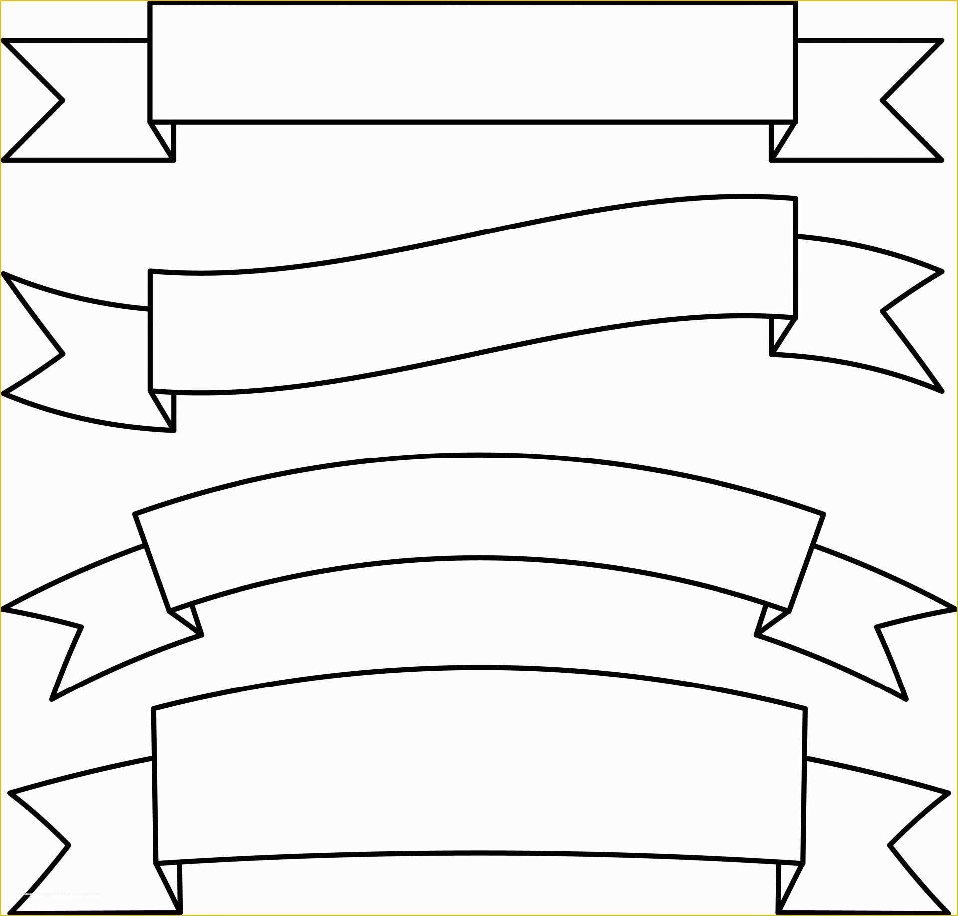 Printable Banner Template