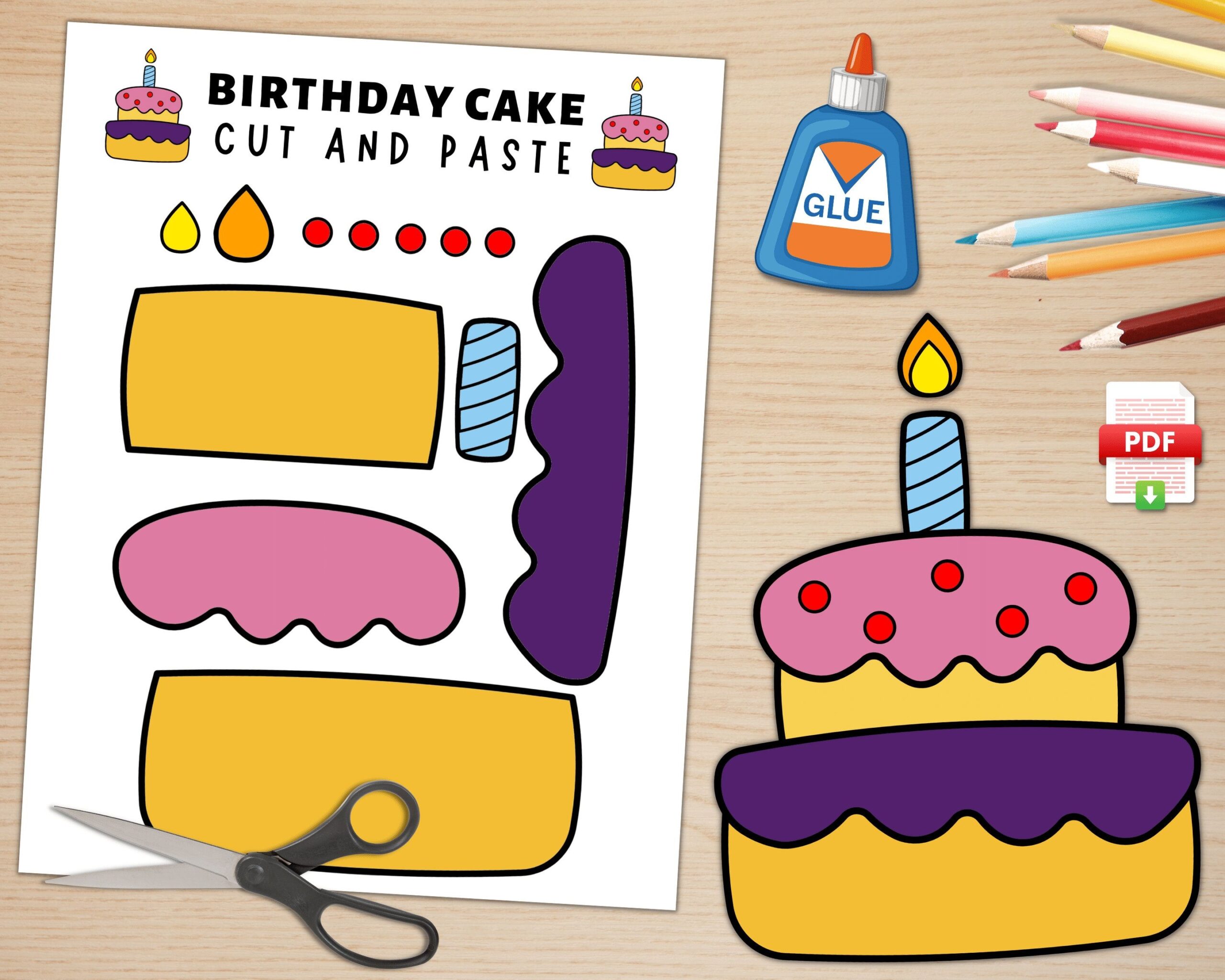 craft activity for kids birthday