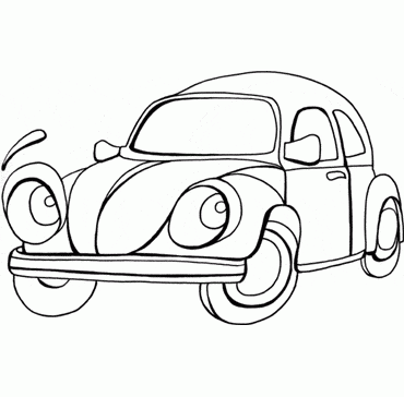 Printable Car Coloring Pages For Kids