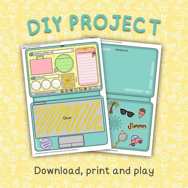 printable diy projects kids activities