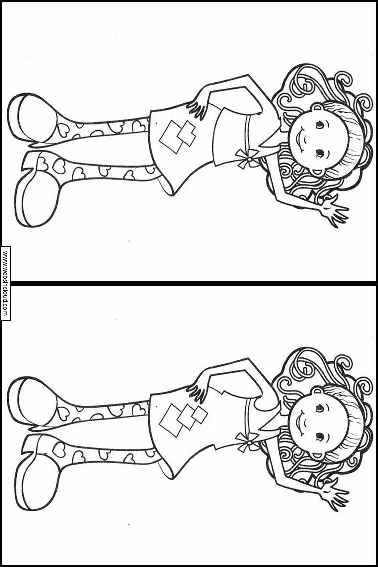Printable Find The Differences Activities For Kids Groovy Girls 2 