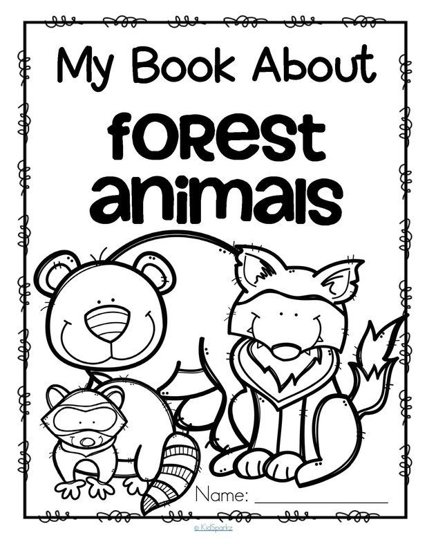 Printable Forest Animals