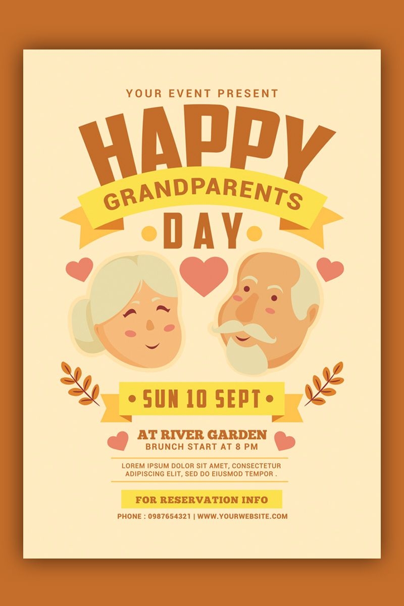 Printable Grandparents Day Invitation Template Printable Calendars AT 