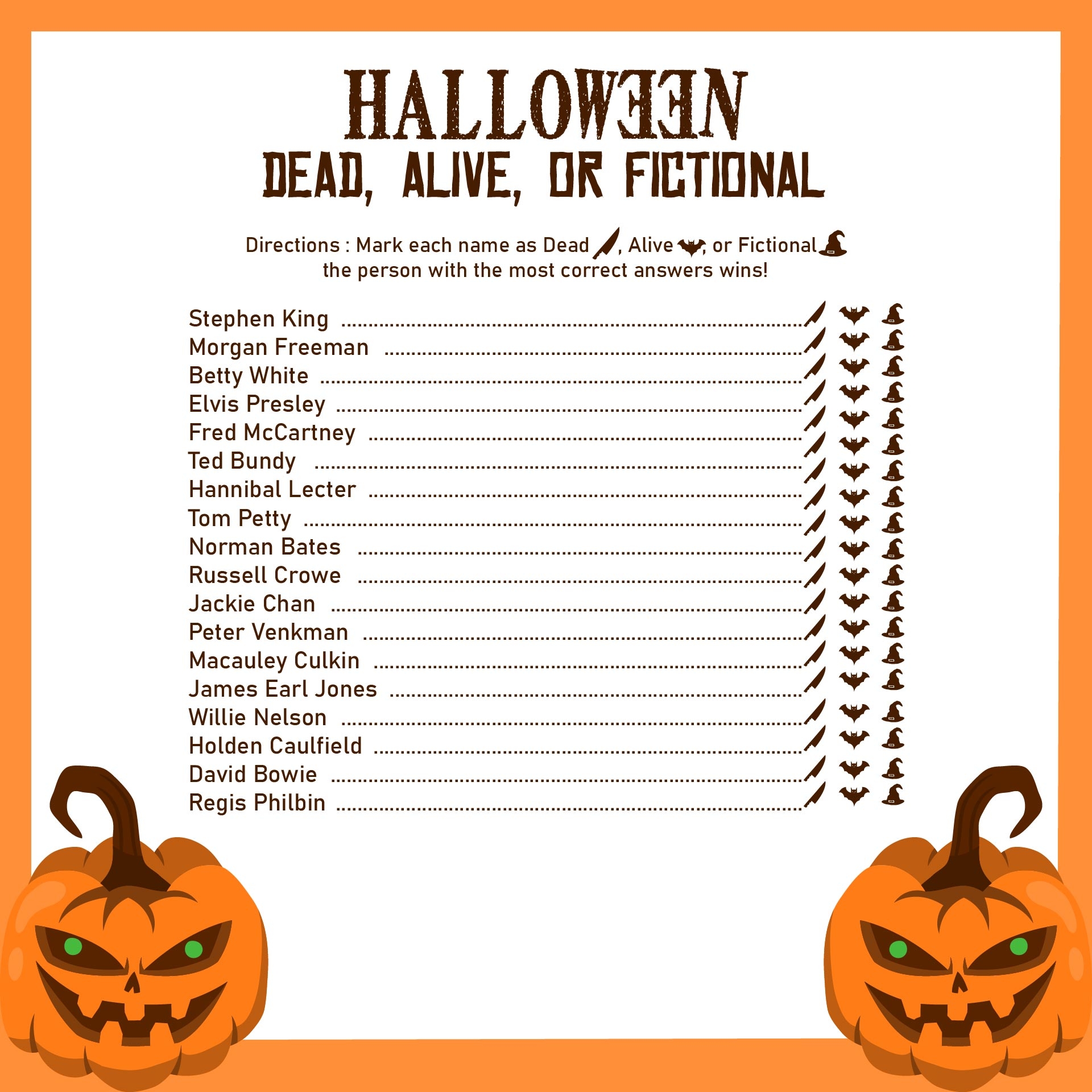 halloween printable games pdf