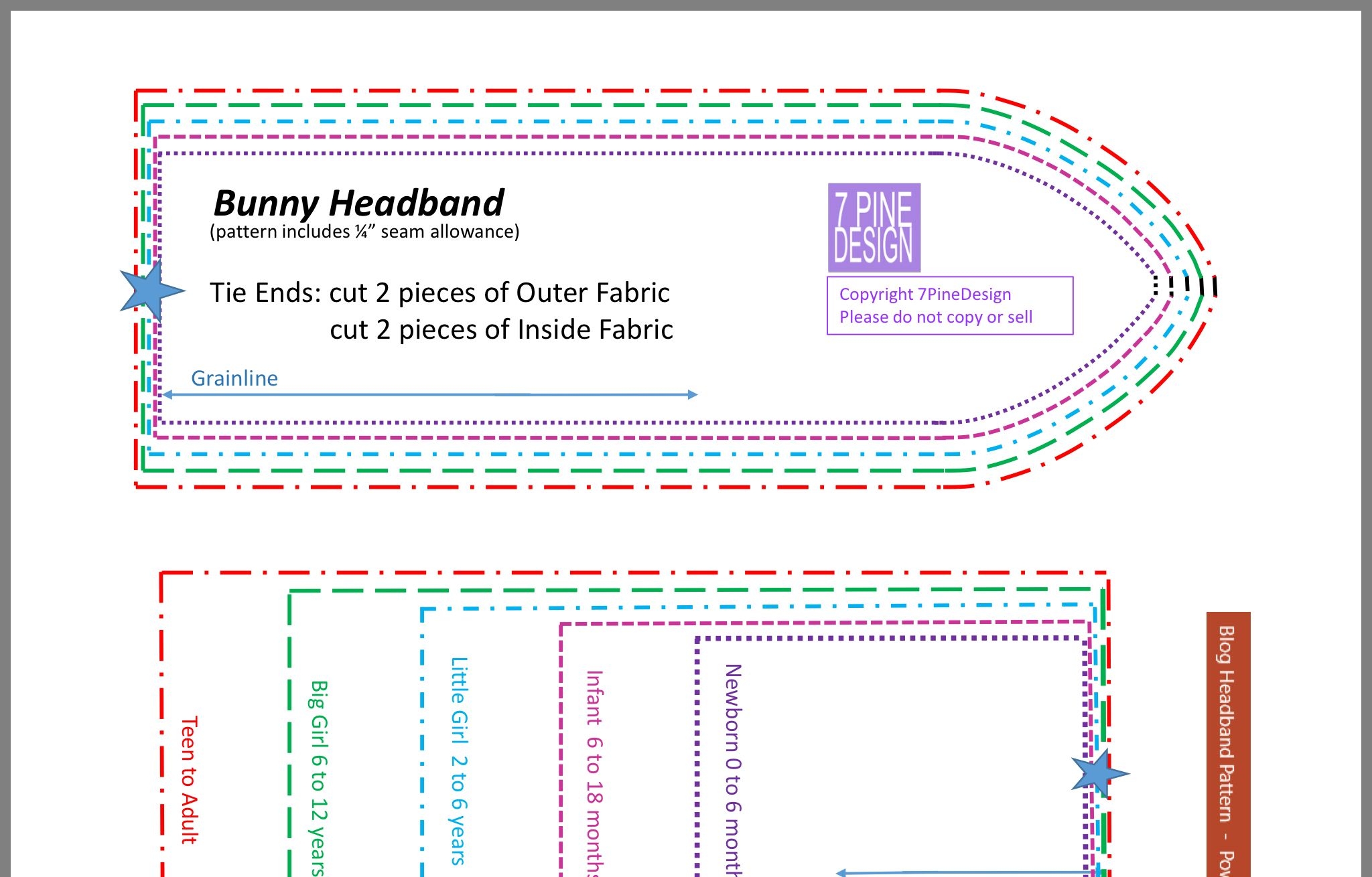 Printable Headband Template Printable Word Searches