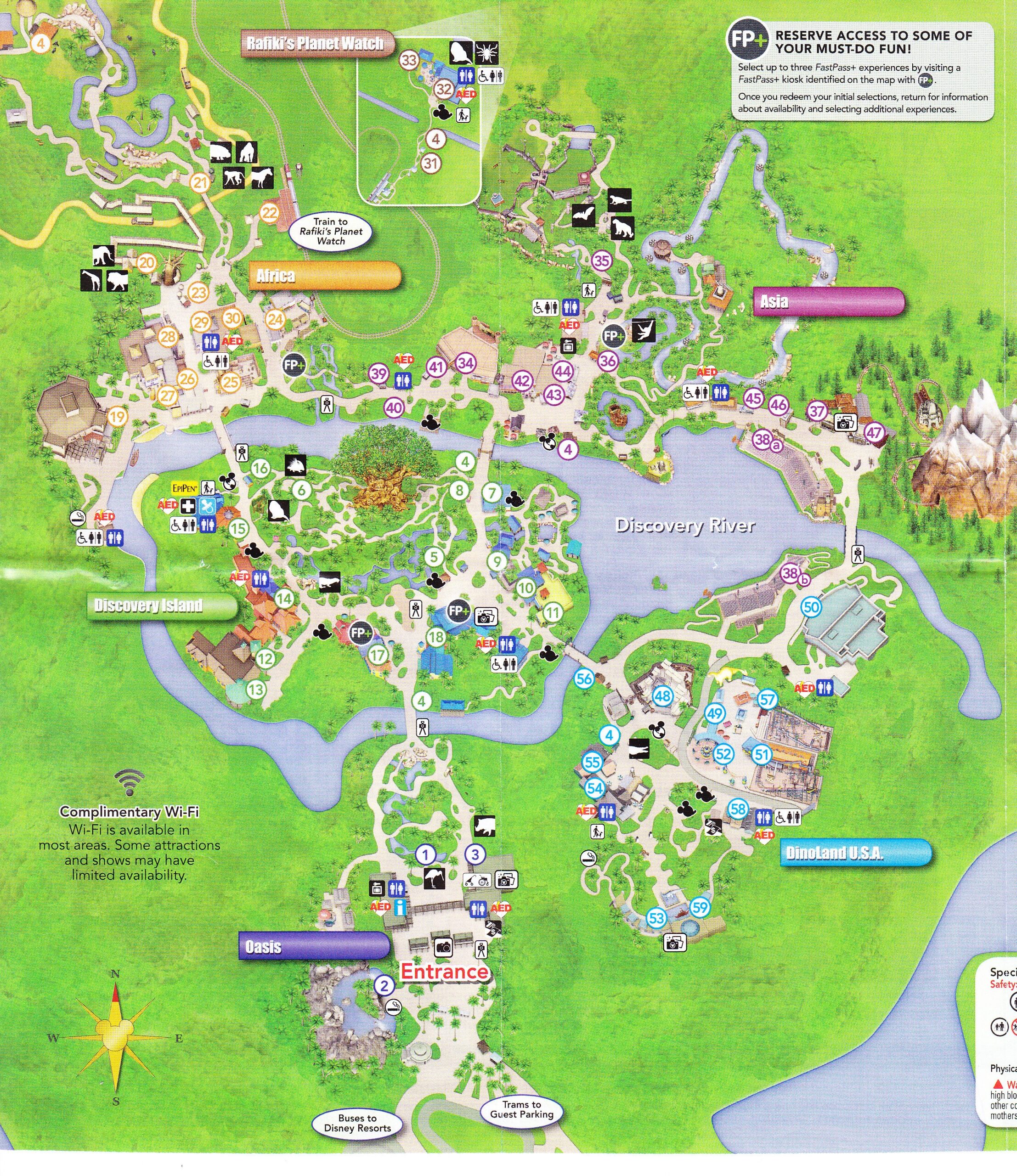 Printable Map Of Animal Kingdom Printable Calendar