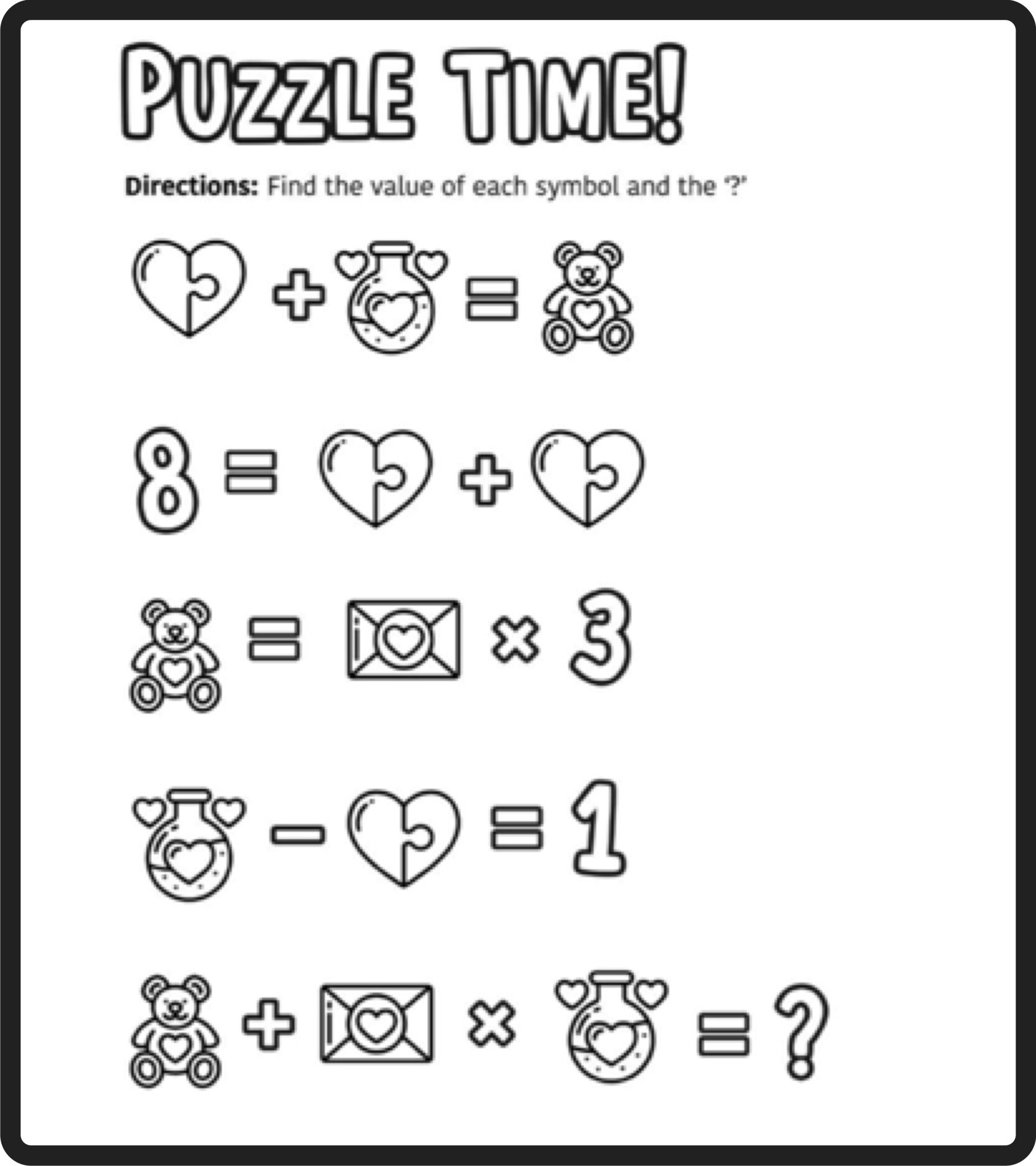 Printable Maths Games And Puzzles