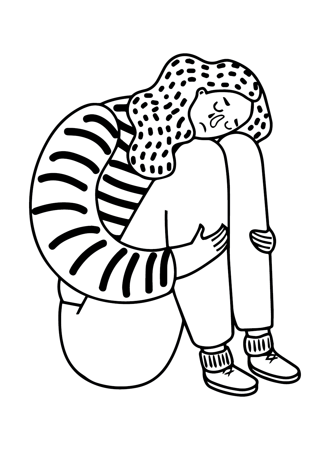 Kind Mental Health Coloring Pages