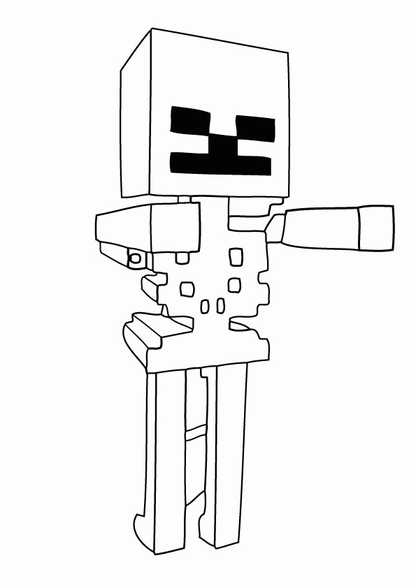 Printable Minecraft Characters Coloring Pages Francesco Printable