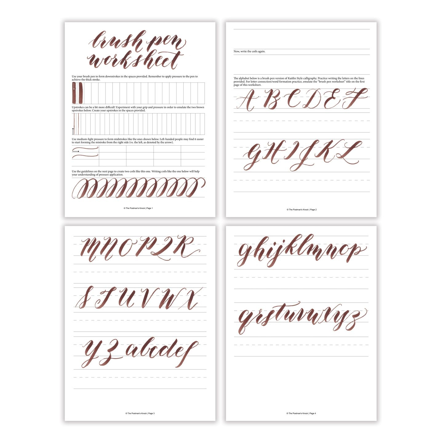 Printable Pencil Calligraphy Worksheets Tedy Printable Activities