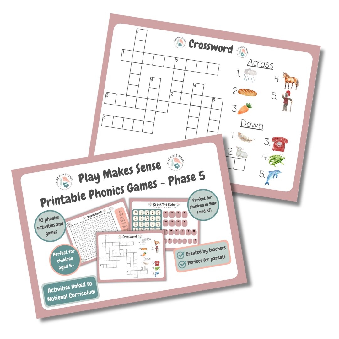 Printable Phonics Games Phase 5 Year 1 Phonics Resources