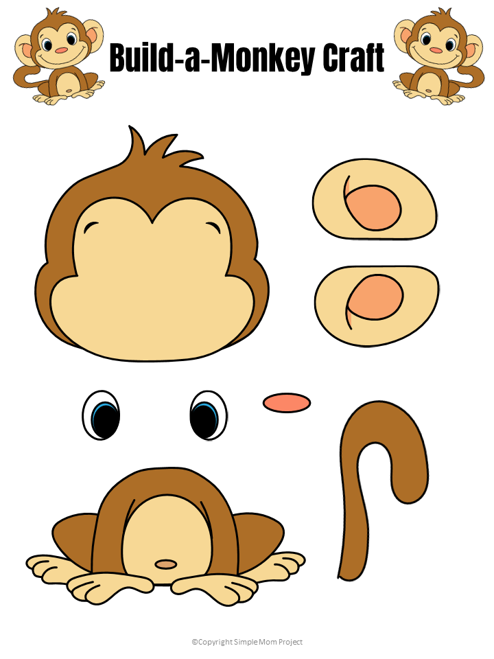 printable animal craft for kids