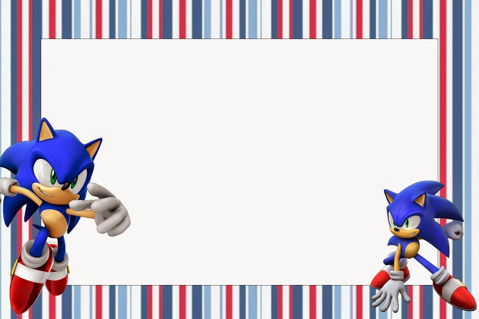 printable sonic invitation template
