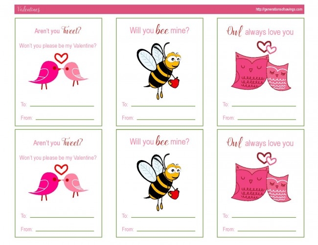 american girl doll printable valentine day cards