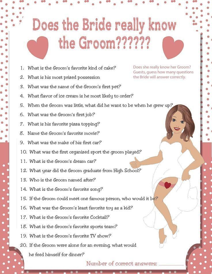 free printable wedding shower games for couples
