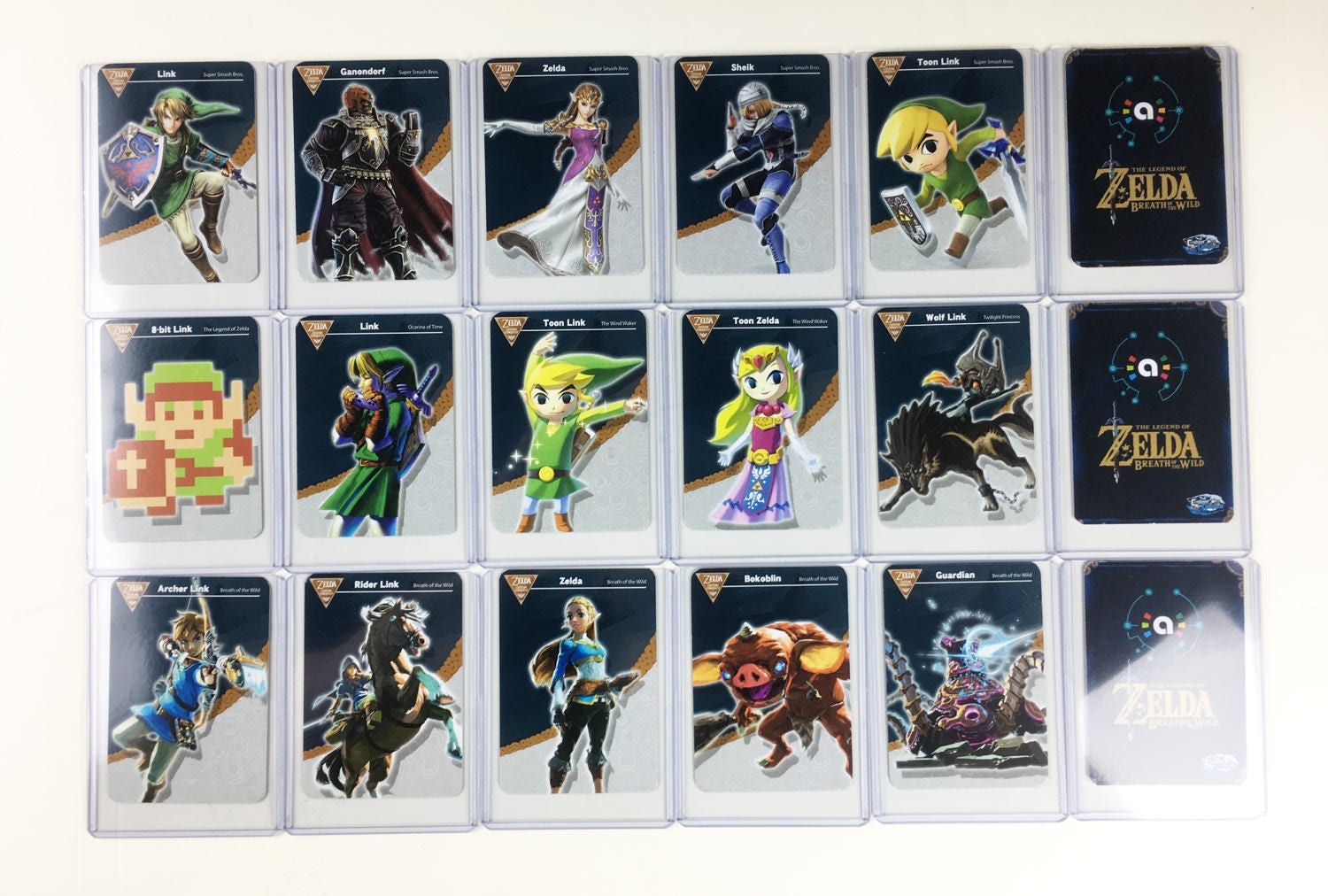 Printable Zelda Amiibo Cards