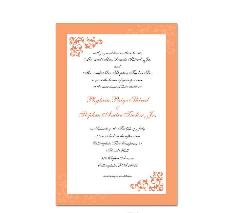 Prom Invitations Templates Free