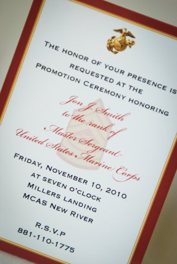 Promotion Invitation Template